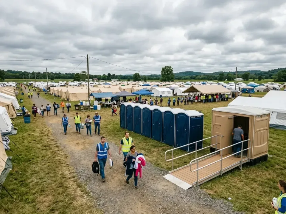 disaster-relief-camp-restrooms-010 — frequently asked questions, Dumpster & Portable Bathrooms Rental in Meadow Lakes, AK